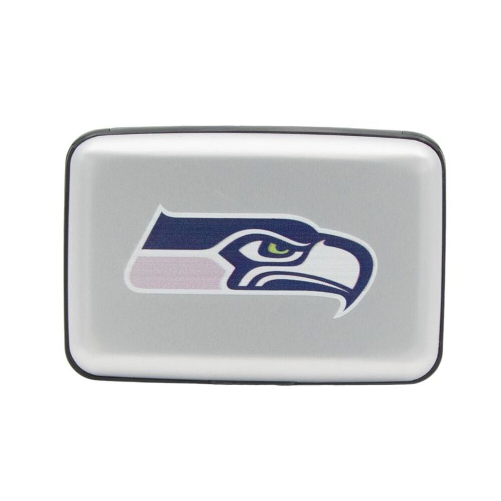 NFL Seattle Seahawks Aluminum Credit Card Wallet with RFID Protection
